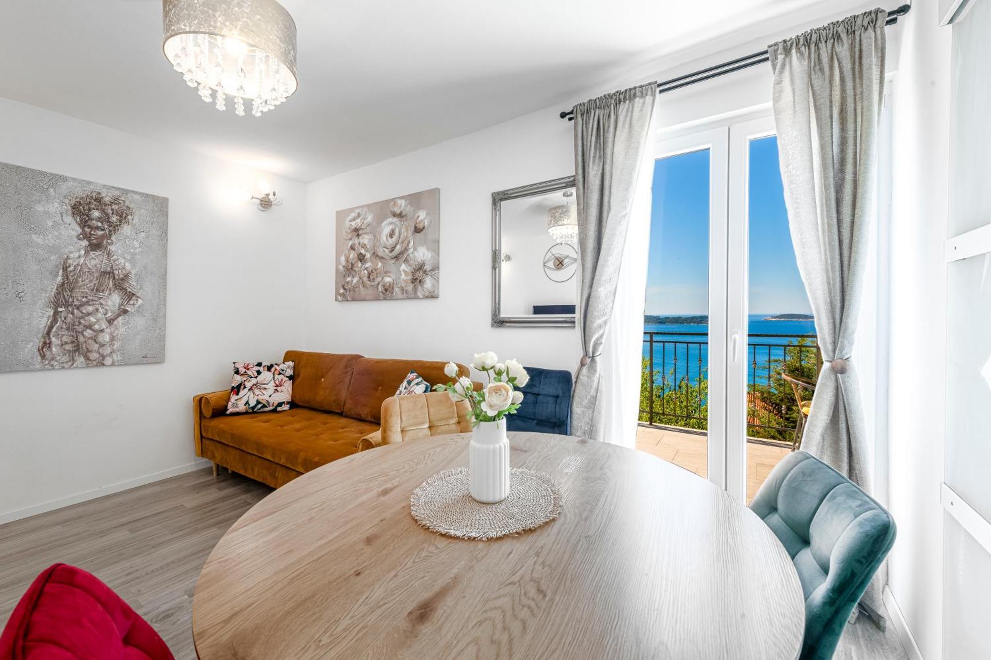 Golden Seaview Holiday Home Млини Стая снимка